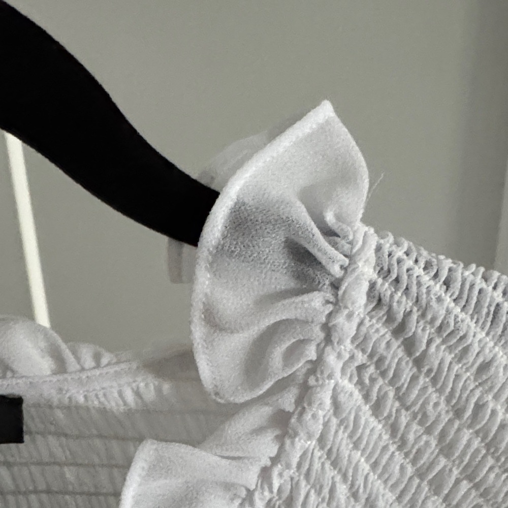 Halogen White Ruffle Blouse - Picture 8 of 8